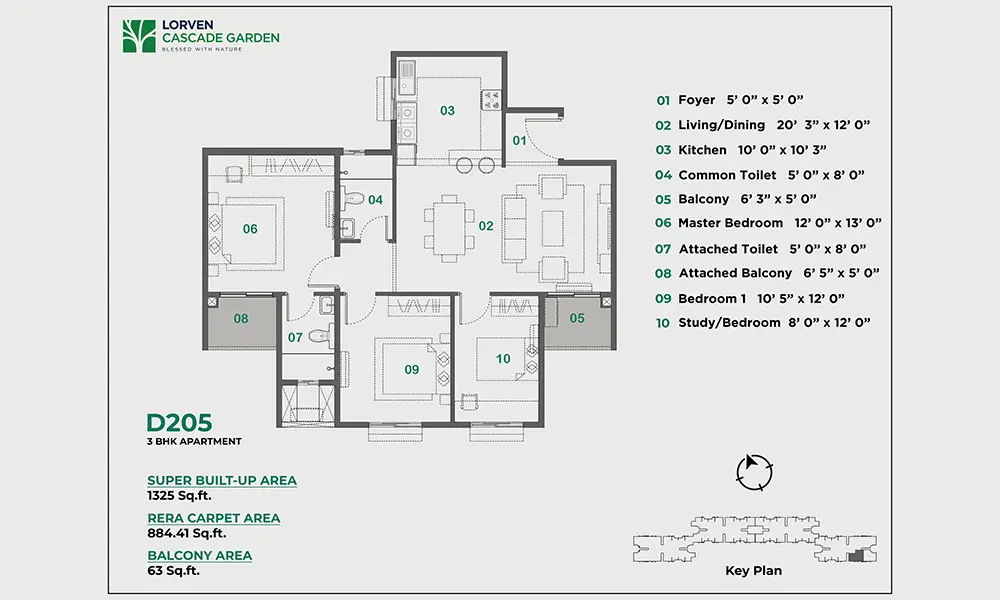 Lorven floor